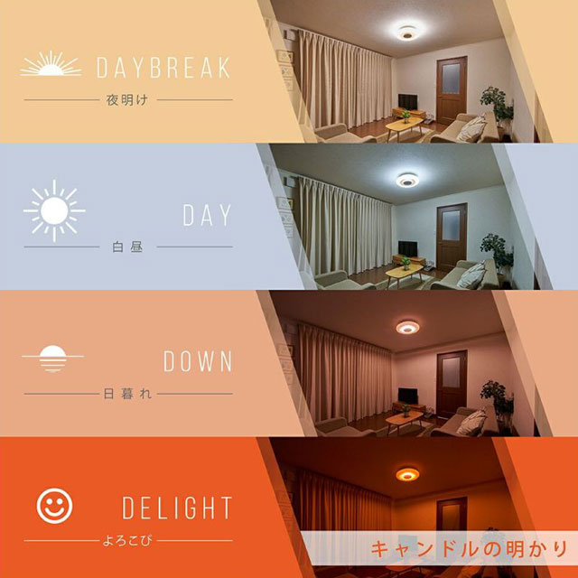 ルミナス 間接照明付LEDシーリングライト sunny D 調光・調色 8畳用 ID5-V08DS: 家電・PC周辺機器  －食品・日用品から百均まで個人向け通販 - よろずやマルシェ本店