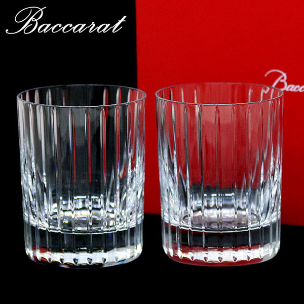 バカラ Baccarat ペアグラス ハーモニー【未使用】 - 食器
